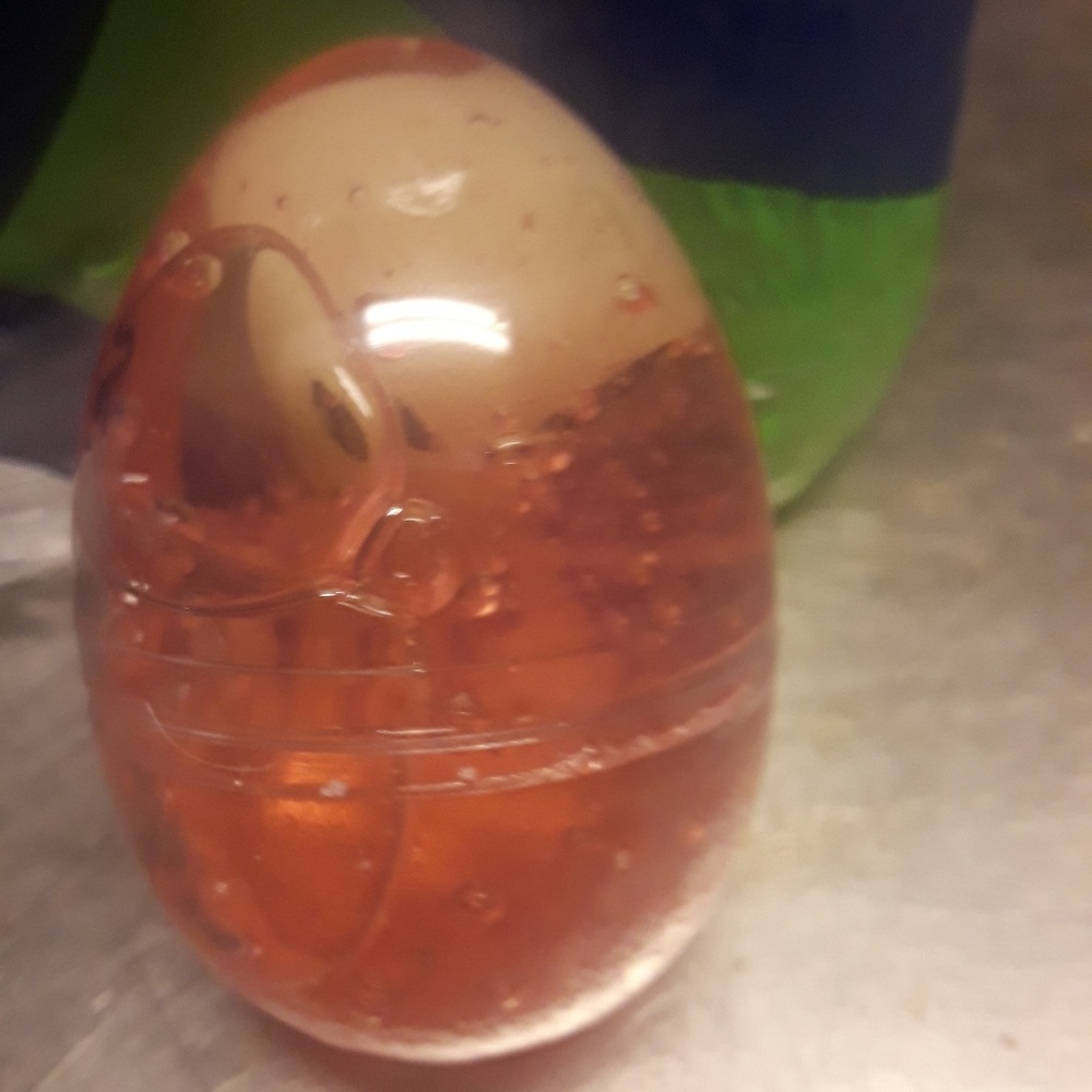 Clear pink alien goo slime